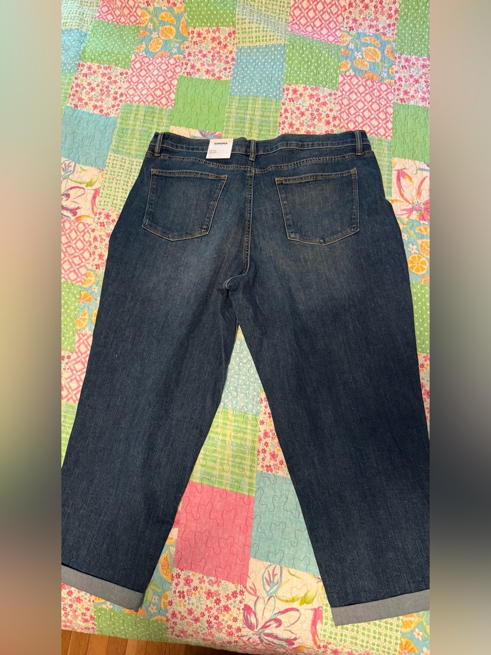 NWT Sonoma Mid rise Relaxed Boyfriend Jeans - Picture 4 of 8